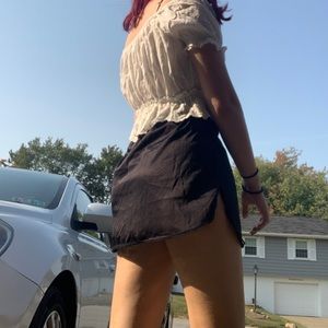 Black Mini Skirt